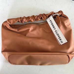 Camel Stoney Clover Scrunch Bag
